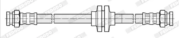 Handler.Part Brake hose FERODO FHY2555 2