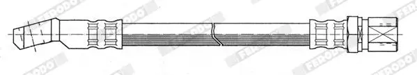 Handler.Part Brake hose FERODO FHY2524 2