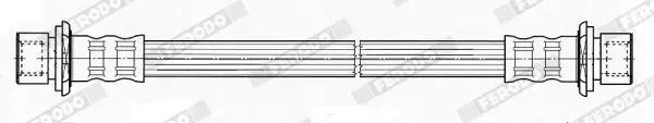 Handler.Part Brake hose FERODO FHY2623 2