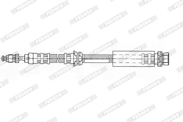 Handler.Part Brake hose FERODO FHY2480 2