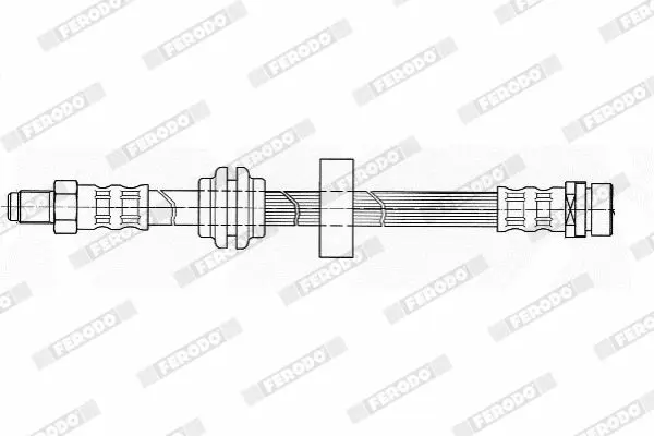 Handler.Part Brake hose FERODO FHY2474 2