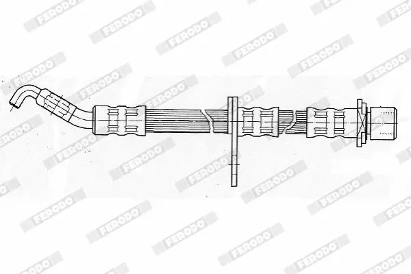 Handler.Part Brake hose FERODO FHY2470 2