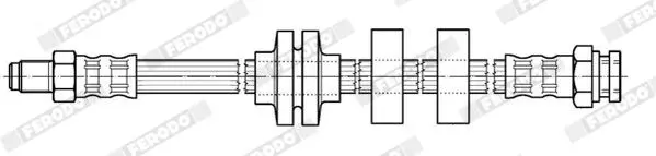 Handler.Part Brake hose FERODO FHY2516 2