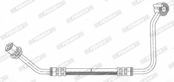 Handler.Part Brake hose FERODO FHY2493 1