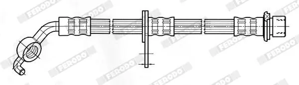 Handler.Part Brake hose FERODO FHY2634 2