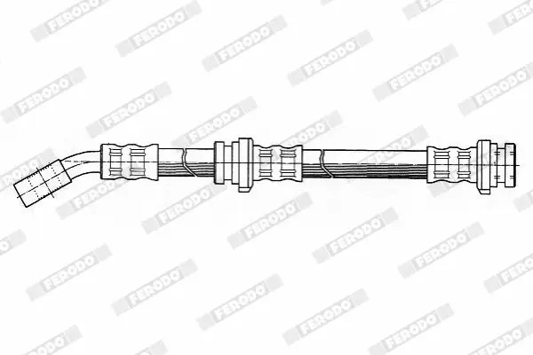 Handler.Part Brake hose FERODO FHY2430 2