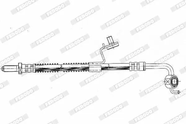 Handler.Part Brake hose FERODO FHY2425 2