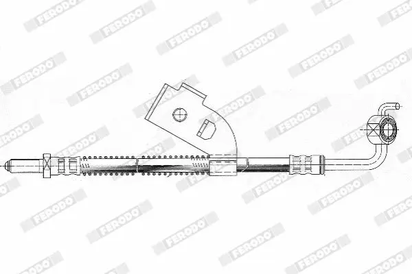 Handler.Part Brake hose FERODO FHY2423 2