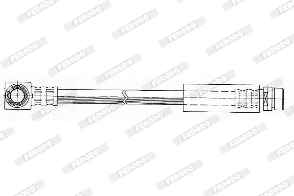 Handler.Part Brake hose FERODO FHY2419 2