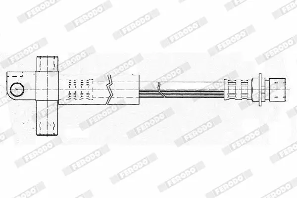 Handler.Part Brake hose FERODO FHY2342 2