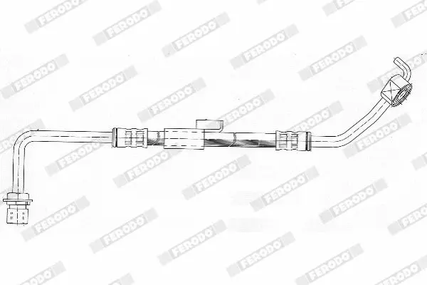 Handler.Part Brake hose FERODO FHY2341 2