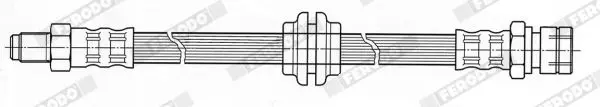 Handler.Part Brake hose FERODO FHY2329 2