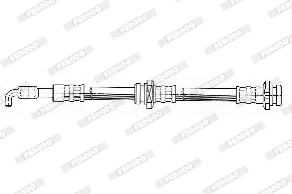 Handler.Part Brake hose FERODO FHY2307 2