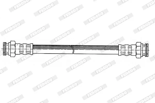 Handler.Part Brake hose FERODO FHY2193 2