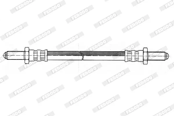 Handler.Part Brake hose FERODO FHY2190 2