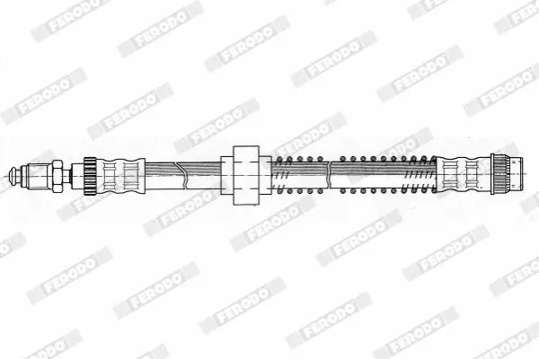 Handler.Part Brake hose FERODO FHY2174 2