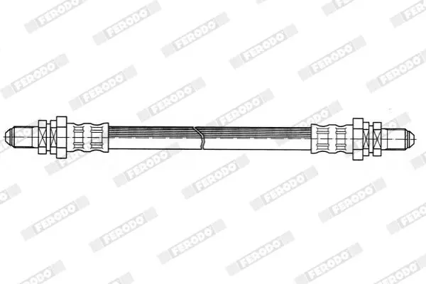 Handler.Part Brake hose FERODO FHY2163 2