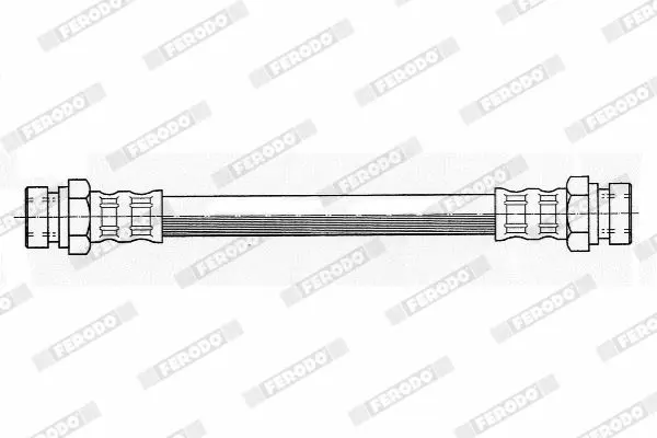 Handler.Part Brake hose FERODO FHY2162 2