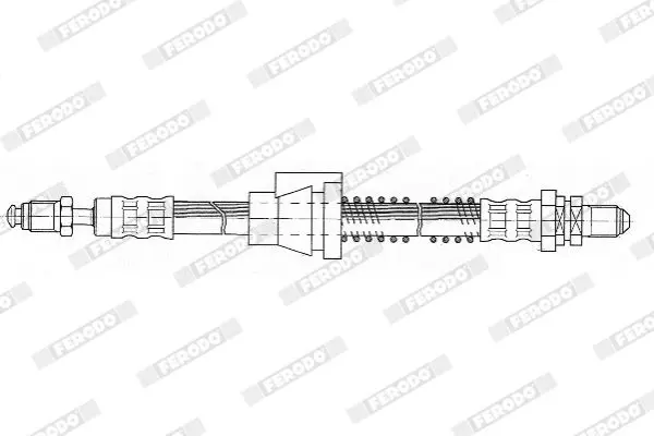 Handler.Part Brake hose FERODO FHY2287 2