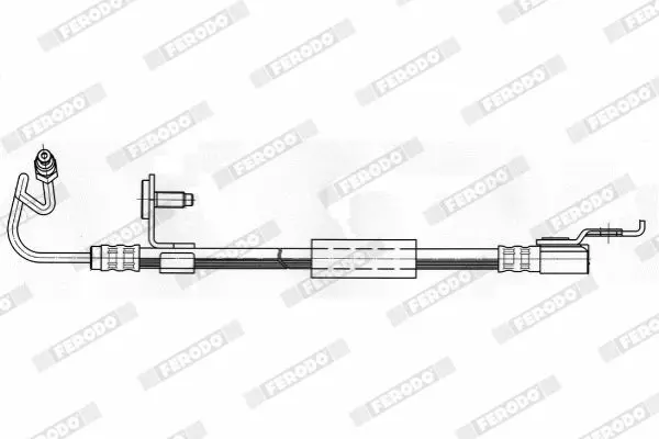 Handler.Part Brake hose FERODO FHY2276 2