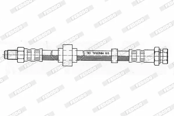 Handler.Part Brake hose FERODO FHY2260 2