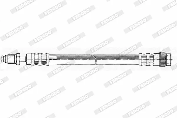 Handler.Part Brake hose FERODO FHY2070 2