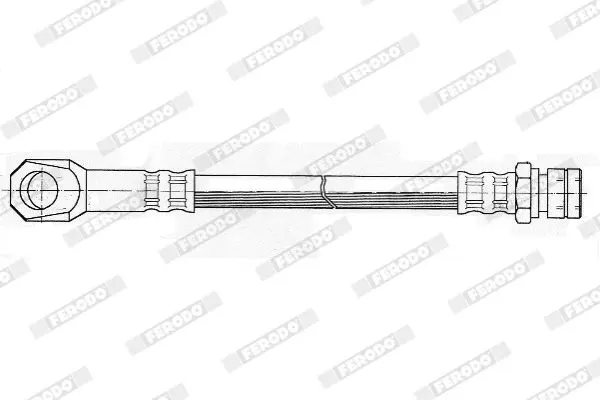 Handler.Part Brake hose FERODO FHY2061 2