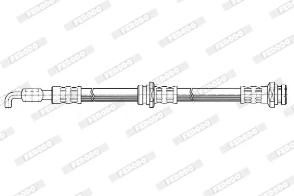 Handler.Part Brake hose FERODO FHY2058 2