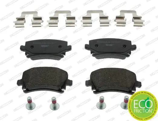 Handler.Part Brake pad set, disc brake FERODO FDB1636 1