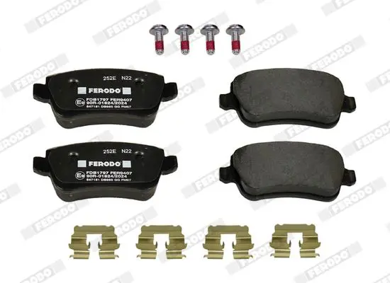 Handler.Part Brake pad set, disc brake FERODO FDB1797 2