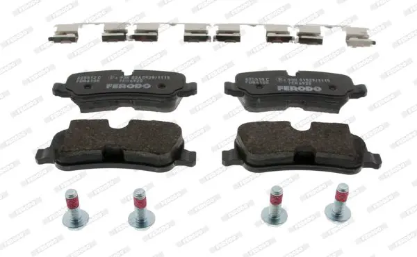 Handler.Part Brake pad set, disc brake FERODO FDB4105 1