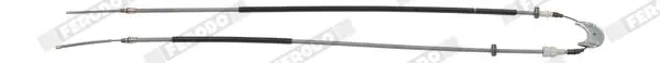 Handler.Part Cable, parking brake FERODO FHB431226 1