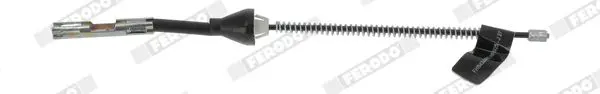 Handler.Part Cable, parking brake FERODO FHB434480 1