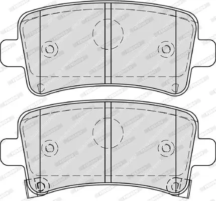 Handler.Part Brake pad set, disc brake FERODO FDB4252 3