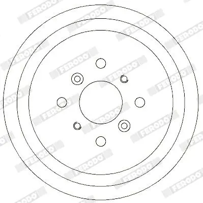 Handler.Part Brake drum FERODO FDR329288 4