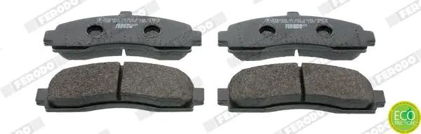 Handler.Part Brake pad set, disc brake FERODO FDB859 1