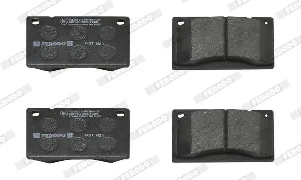 Handler.Part Brake pad set, disc brake FERODO FDB813 2