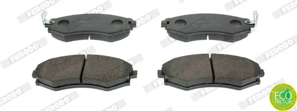 Handler.Part Brake pad set, disc brake FERODO FDB600 1