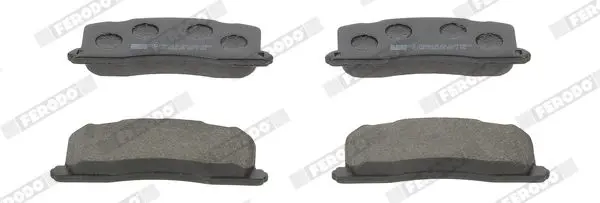 Handler.Part Brake pad set, disc brake FERODO FDB931 1