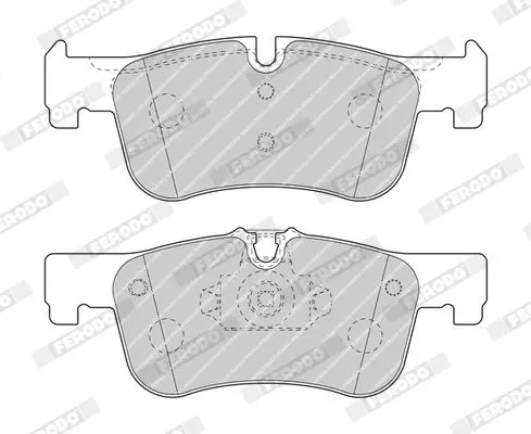 Handler.Part Brake pad set, disc brake FERODO FDB4844 2