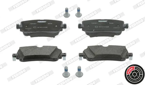 Handler.Part Brake pad set, disc brake FERODO FDB4807 1