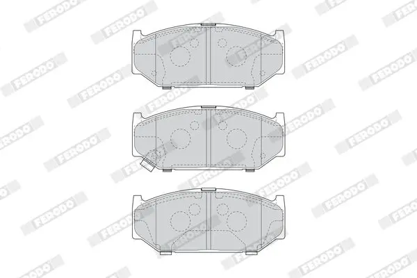 Handler.Part Brake pad set, disc brake FERODO FDB4705 2