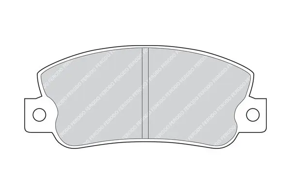 Handler.Part Brake pad set, disc brake FERODO FDB456 2