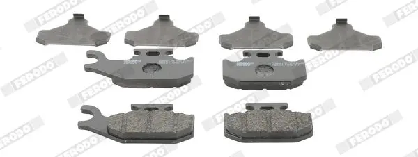 Handler.Part Brake pad set, disc brake FERODO FDB4614 1