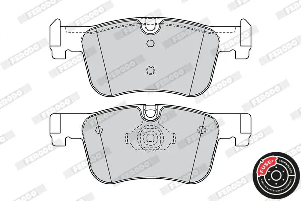 Handler.Part Brake pad set, disc brake FERODO FDB4489 2