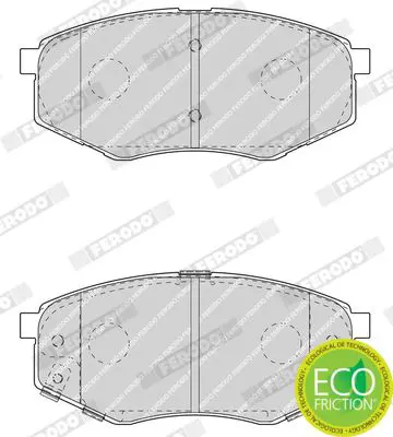 Handler.Part Brake pad set, disc brake FERODO FDB4447 3