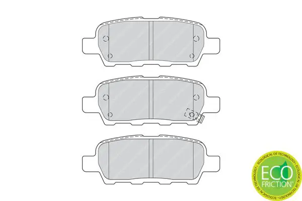 Handler.Part Brake pad set, disc brake FERODO FDB4324 2