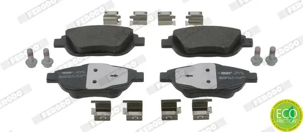 Handler.Part Brake pad set, disc brake FERODO FDB4288 1