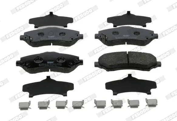 Handler.Part Brake pad set, disc brake FERODO FDB4074 1