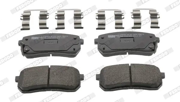 Handler.Part Brake pad set, disc brake FERODO FDB4114 1